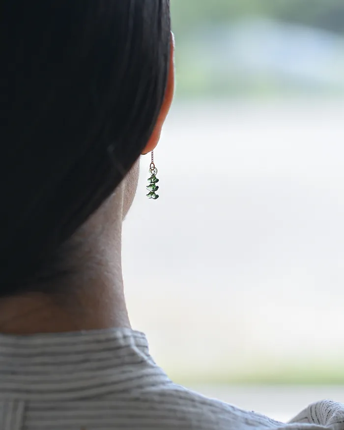 イヤリング 森2